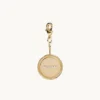 Charms Emma Israelsson Name Coin Wreath Charm Guld Charm020