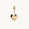 Charms Emma Israelsson Name Heart Organic Charm Guld Charm032