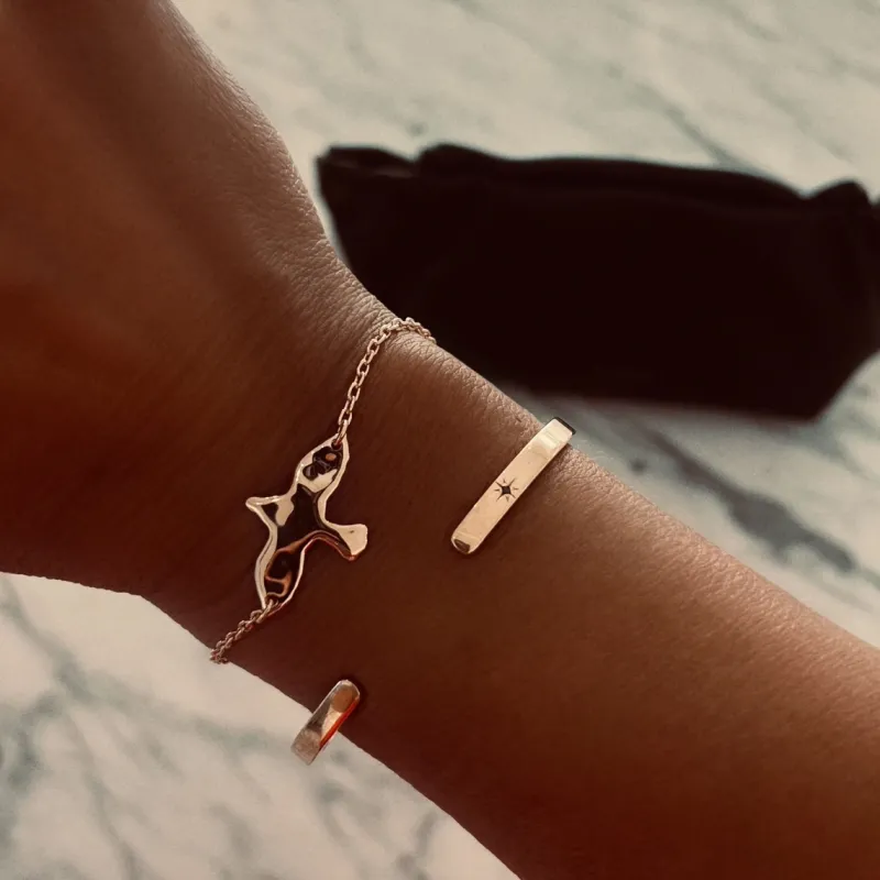 Armband Emma Israelsson Organic Dove Guld