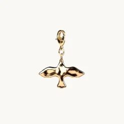 Charms Emma Israelsson Organic Dove Charm Guld Charm034