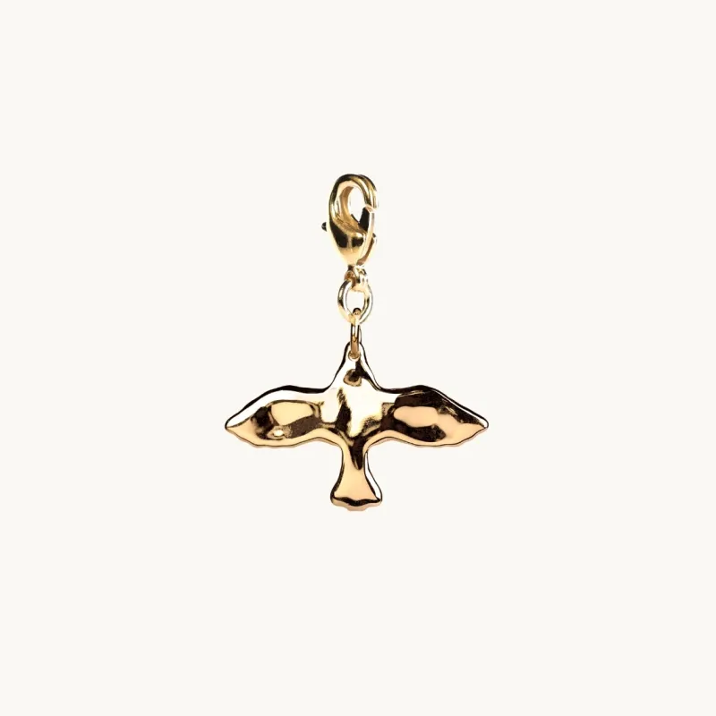 Charms Emma Israelsson Organic Dove Charm Guld Charm034