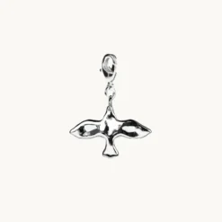 Charms Emma Israelsson Organic Dove Charm Silver Charm033