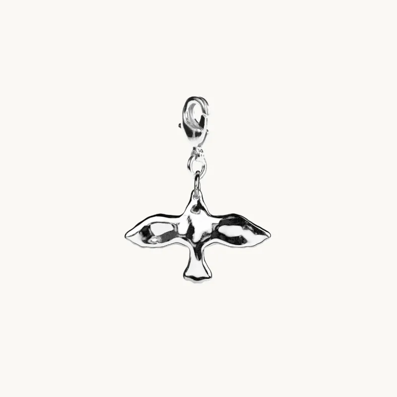 Charms Emma Israelsson Organic Dove Charm Silver Charm033