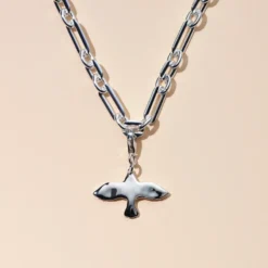 Charms Emma Israelsson Organic Dove Charm Silver Charm033
