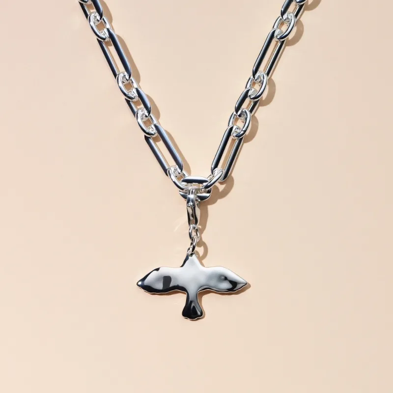 Charms Emma Israelsson Organic Dove Charm Silver Charm033