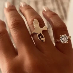 Emma Israelsson Organic Dove Ring L Guld – Ring165