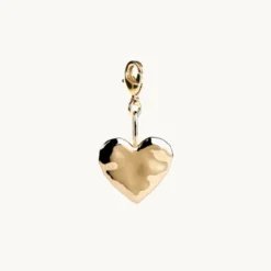 Charms Emma Israelsson Organic Heart Charm Guld Charm010
