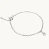 Emma Israelsson PPG Diamond Armband Silver – Brace056
