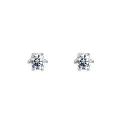 Emma Israelsson Princess Ear Pin Silver (6mm) Ear159