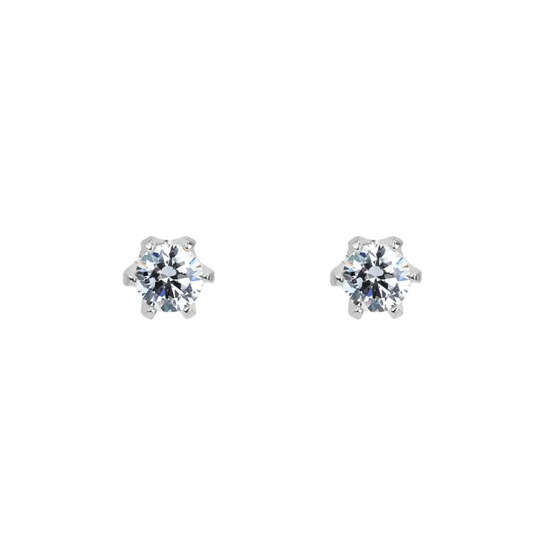 Emma Israelsson Princess Ear Pin Silver (6mm) Ear159