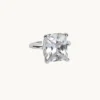 Emma Israelsson Queen Ring M Vit Silver Ring155