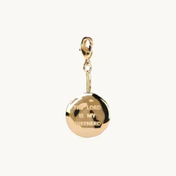 Charms Emma Israelsson Shepard Organic Coin Charm Guld Charm030