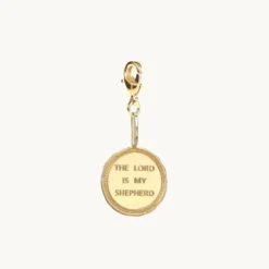 Charms Emma Israelsson Shepard Wreath Coin Charm Guld Charm018