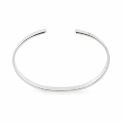 Armband Emma Israelsson Silver Bangle Blk Diamond Brace032