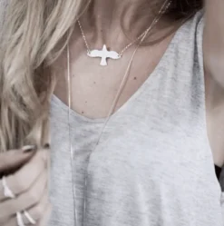 Emma Israelsson Silver Dove Halsband Neck031