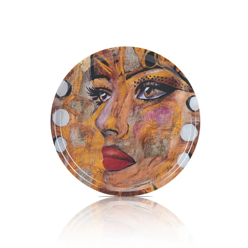 Carolina Gynning Gynning Design Rund Bricka Moonlight Queen 31 cm (Mega kampanj)