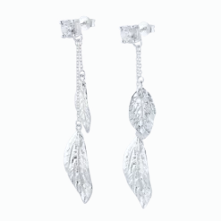 Carolina Gynning smycken Gynning Jewelry Autumn Leaves Örhängen Silver