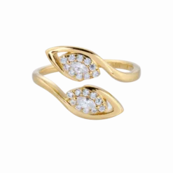Carolina Gynning smycken Gynning Jewelry Autumn Leaves Ring Guld