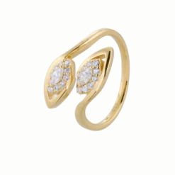 Carolina Gynning smycken Gynning Jewelry Autumn Leaves Ring Guld