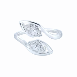 Carolina Gynning smycken Gynning Jewelry Autumn Leaves Ring Silver