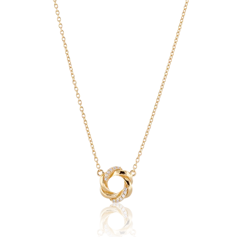 Carolina Gynning smycken Gynning Jewelry Circles of the Universe Halsband (Guld)
