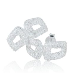 Carolina Gynning smycken Gynning Jewelry Classy Big Örhängen (Silver)