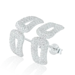 Carolina Gynning smycken Gynning Jewelry Classy Big Örhängen (Silver)