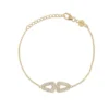 Armband Gynning Jewelry Classy Mini Wings (Guld)