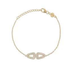 Armband Gynning Jewelry Classy Mini Wings (Guld)