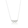 Carolina Gynning smycken Gynning Jewelry Classy Mini Wings Halsband (Silver)