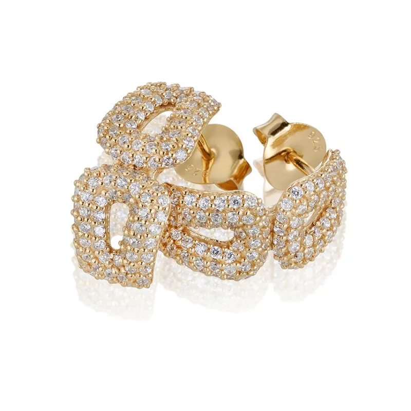 Carolina Gynning smycken Gynning Jewelry Classy örhängen studs (Guld)