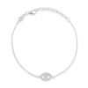 Armband Gynning Jewelry Devine Eye Mini (Silver)