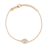 Armband Gynning Jewelry Devine Eye Mini (Guld)