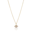 Carolina Gynning smycken Gynning Jewelry Devine Eye Mini Halsband (Guld)