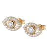 Carolina Gynning smycken Gynning Jewelry Devine Eye Mini Örhängen (Guld)