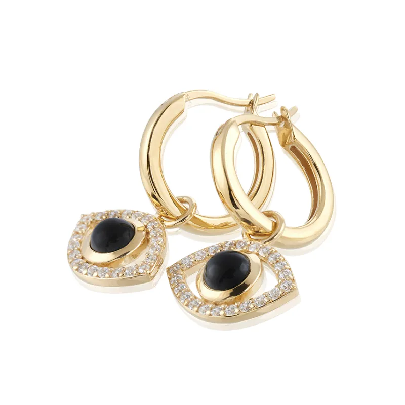 Carolina Gynning smycken Gynning Jewelry Devine Eye Örhängen