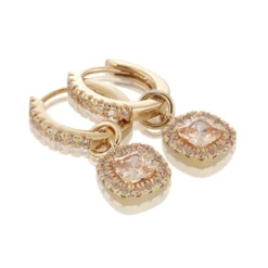 Carolina Gynning smycken Gynning Jewelry Glamorous örhängen creol – guld/champagne