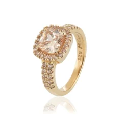 Carolina Gynning smycken Gynning Jewelry Glamorous ring – champagne – Guld