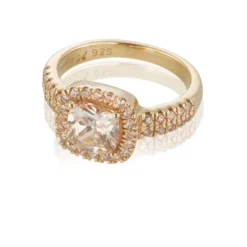 Carolina Gynning smycken Gynning Jewelry Glamorous ring – champagne – Guld