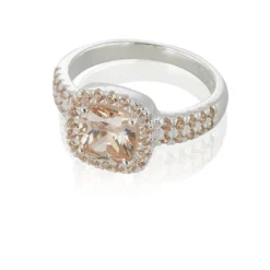 Carolina Gynning smycken Gynning Jewelry Glamorous ring – champagne – Silver