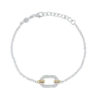 Armband Gynning Jewelry Healing Source (Guld/Silver)