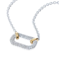 Carolina Gynning smycken Gynning Jewelry Healing Source Halsband (Guld/Silver)