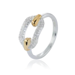 Carolina Gynning smycken Gynning Jewelry Healing Source Ring (Guld/Silver)