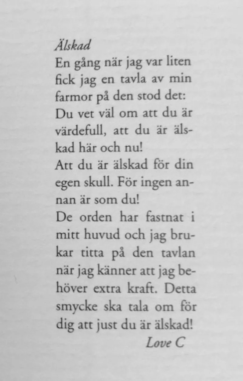 Carolina Gynning smycken Gynning Jewelry Älskad Örhängen