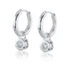 Carolina Gynning smycken Gynning Jewelry Älskad Örhängen Creol (Silver)