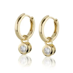 Carolina Gynning smycken Gynning Jewelry Älskad Örhängen Creol (Guld)