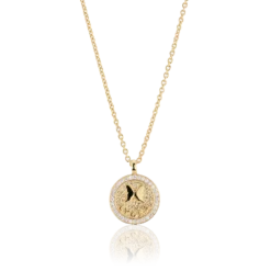Carolina Gynning smycken Gynning Jewelry Lycka Halsband (Guld)