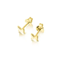 Carolina Gynning smycken Gynning Jewelry Petite Papillion Örhängen (Guld)