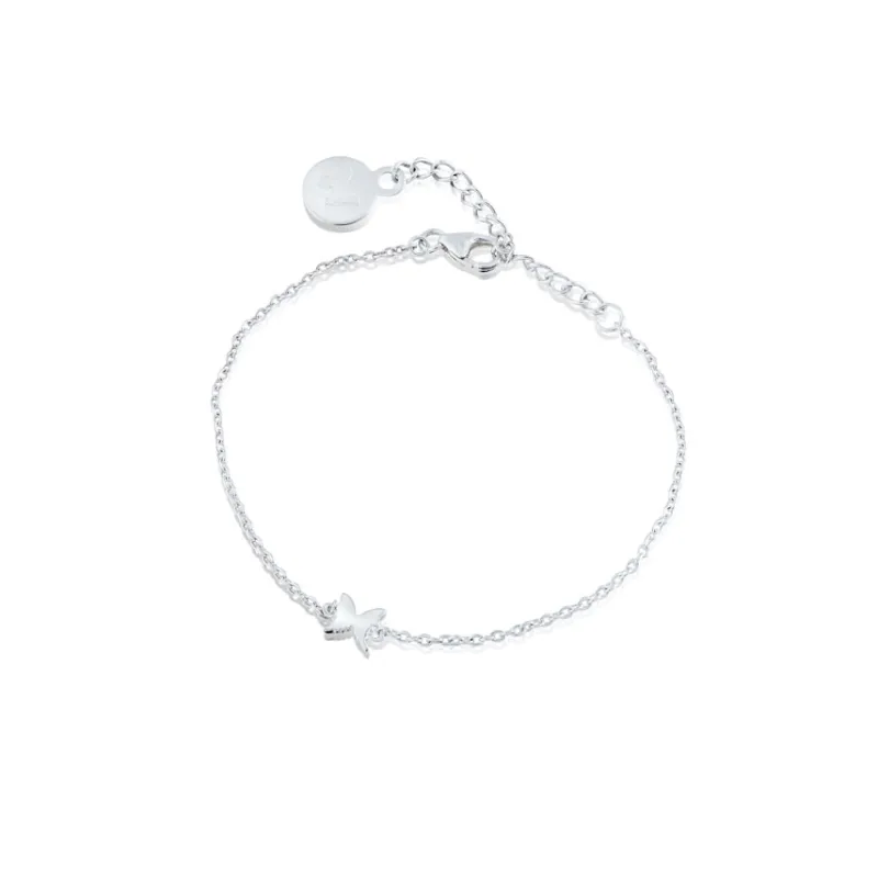 Armband Gynning Jewelry Petite Papillion (Silver)