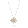 Carolina Gynning smycken Gynning Jewelry Power of Sun Halsband 70 cm (Guld/Silver)